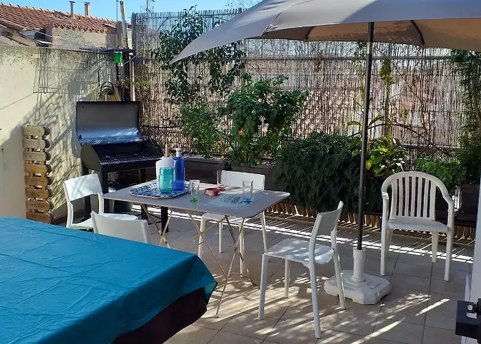 Appartement Albasud - Meuble Avec Terrasse - Le Chateau 66 *